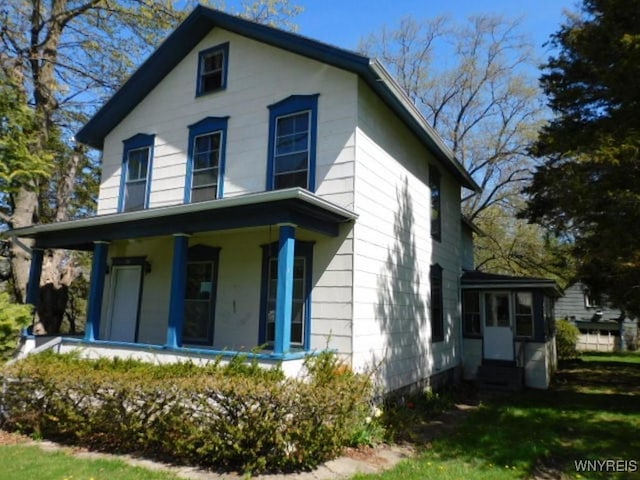 26 Robinson St, Hanover, NY 14136 - view of front of property with a porch and entry steps