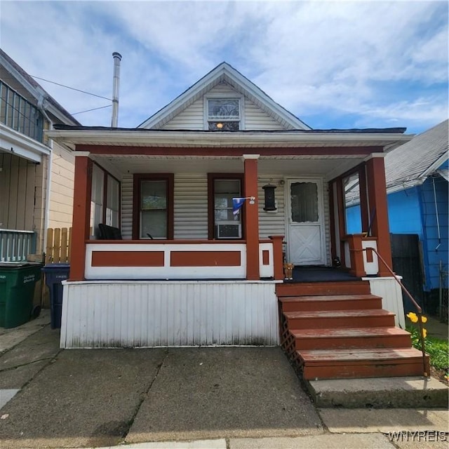 93 Austin St, Buffalo, NY 14207 - view of front of property featuring a porch