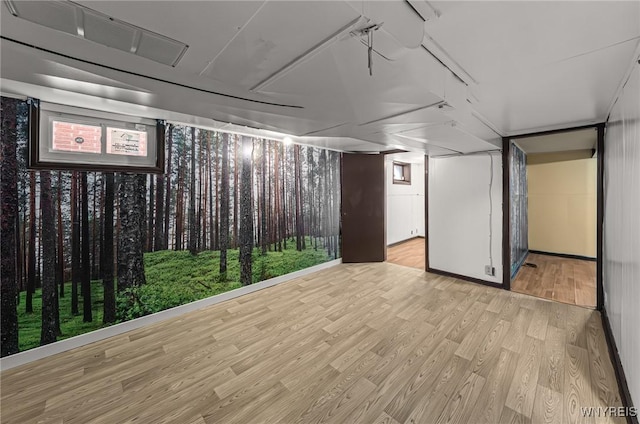 414 18th St, Niagara Falls, NY 14303 - basement with wood finished floors