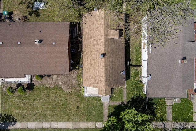 414 18th St, Niagara Falls, NY 14303 - aerial view of property and surrounding area
