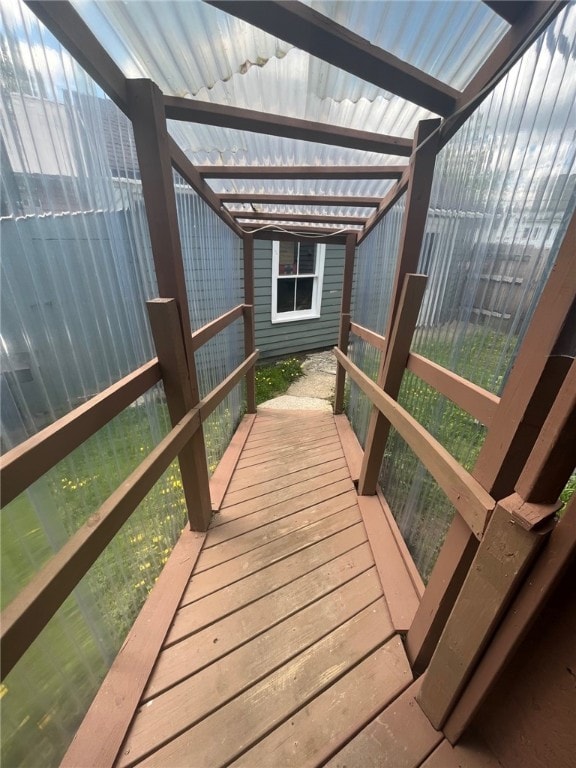 8 S St, Friendship, NY 14739 - view of wooden terrace