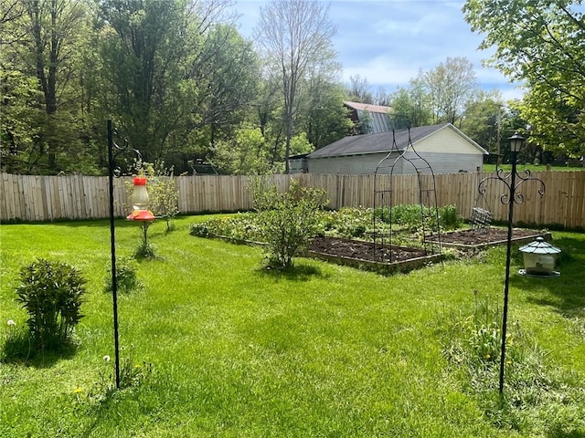 8 S St, Friendship, NY 14739 - view of yard featuring a vegetable garden