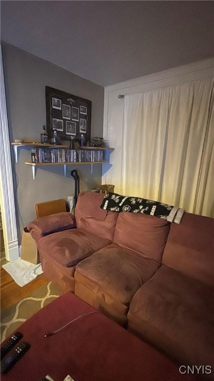 7 S 4th St, Fulton, NY 13069 - living room with wood finished floors