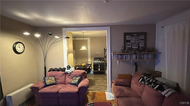 7 S 4th St, Fulton, NY 13069 - living area featuring wood finished floors