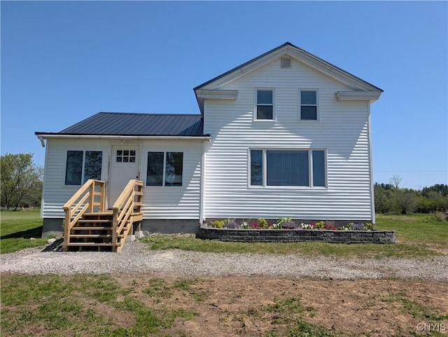 30622 Vanalstyne Rd, Clayton, NY 13622 - view of front facade featuring metal roof