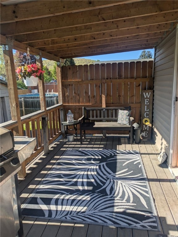 181 Dwight Ave, Corning-City, NY 14830 - view of patio featuring fence