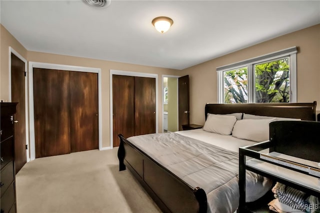 129 Summerview Rd, Amherst, NY 14221 - bedroom with multiple closets and carpet flooring
