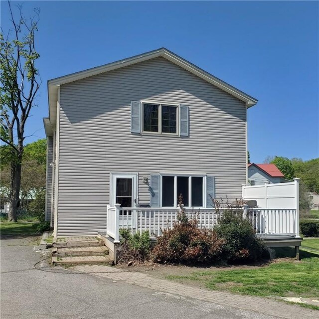 48 Division St, Maryland, NY 12155 - view of rear view of house