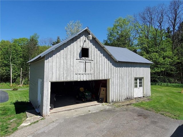 48 Division St, Maryland, NY 12155 - garage featuring a garage