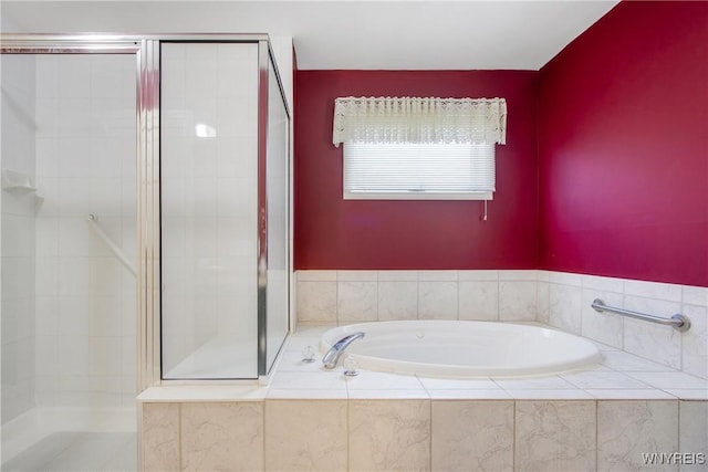 4179 Foxwood Ln, Clarence, NY 14221 - bathroom with a bath and a shower stall