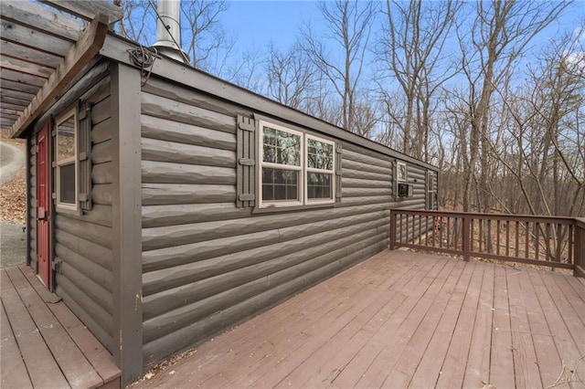 4308 Masternardi Rd, Hector, NY 14818 - view of deck