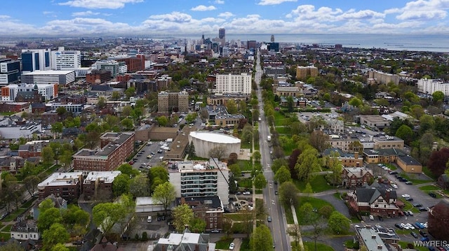 849 Delaware Ave Unit 305, Buffalo, NY 14209 - aerial overview of property's location featuring nearby urban area
