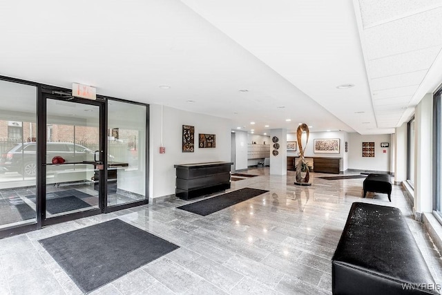 849 Delaware Ave Unit 305, Buffalo, NY 14209 - common area with a wall of windows
