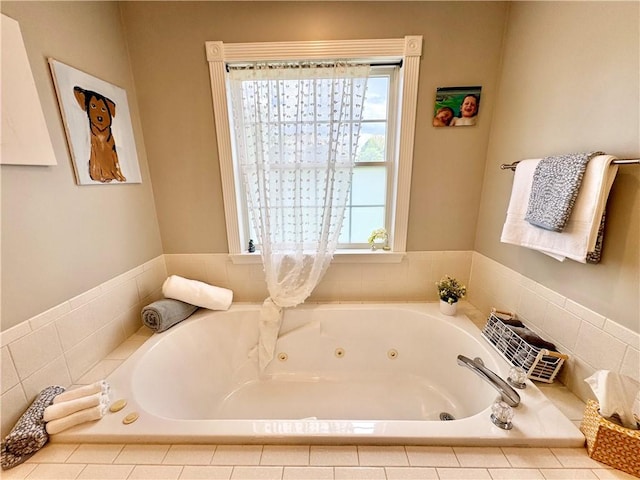 214 Fairfield Dr, Horseheads, NY 14845 - bathroom with healthy amount of natural light and a whirlpool tub