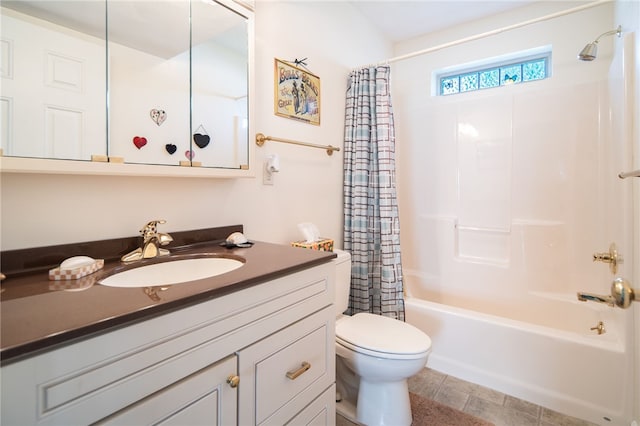 483 Indian Cv, Moravia, NY 13118 - full bathroom with shower / bath combo with shower curtain, toilet, and vanity