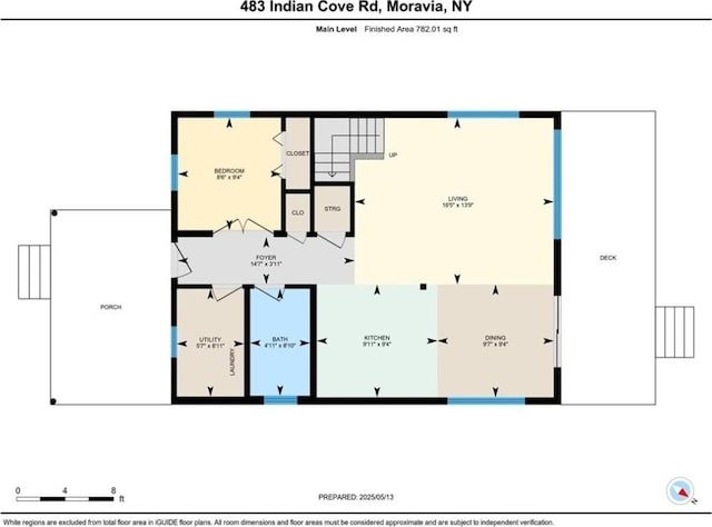 483 Indian Cv, Moravia, NY 13118 - property floor plan
