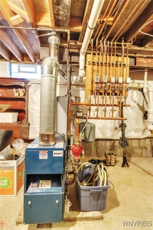 view of utility room