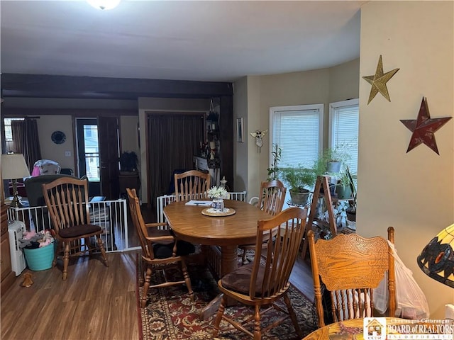 214 Hazzard St, Jamestown, NY 14701 - dining area featuring wood finished floors