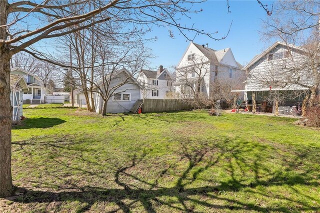 136 Summit St, Batavia-City, NY 14020 - view of yard featuring a residential view