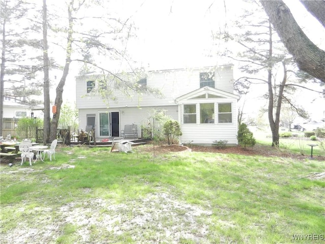 view of back of house