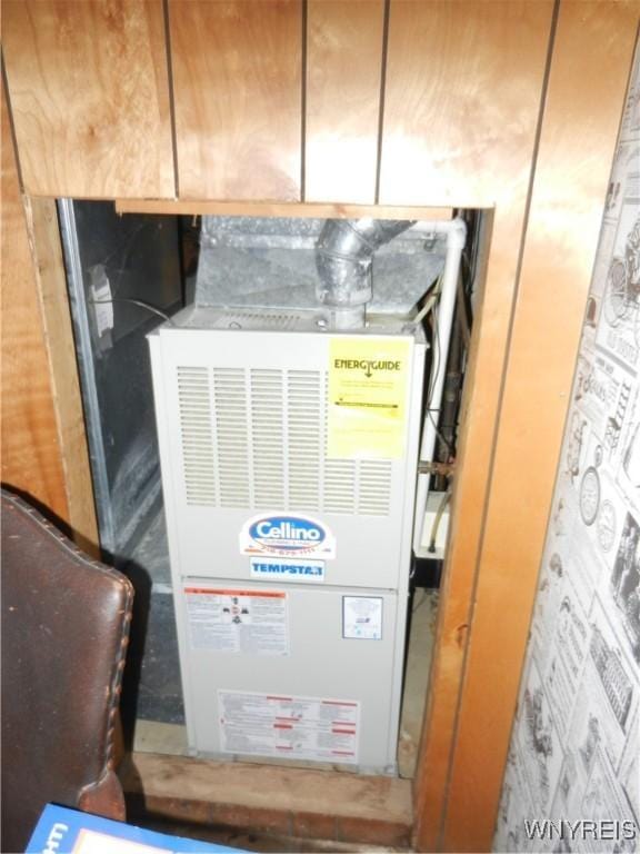 view of utility room