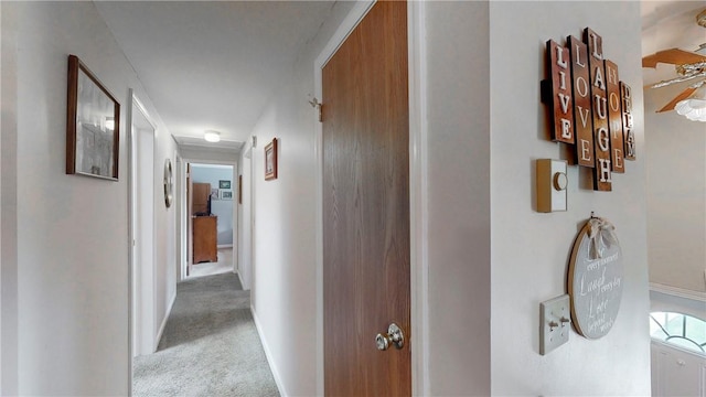 6 Club View Dr, Bath, NY 14810 - corridor with carpet floors and baseboards