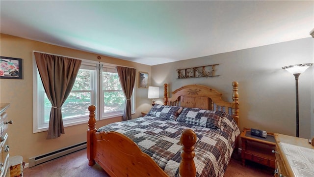6 Club View Dr, Bath, NY 14810 - carpeted bedroom with baseboard heating