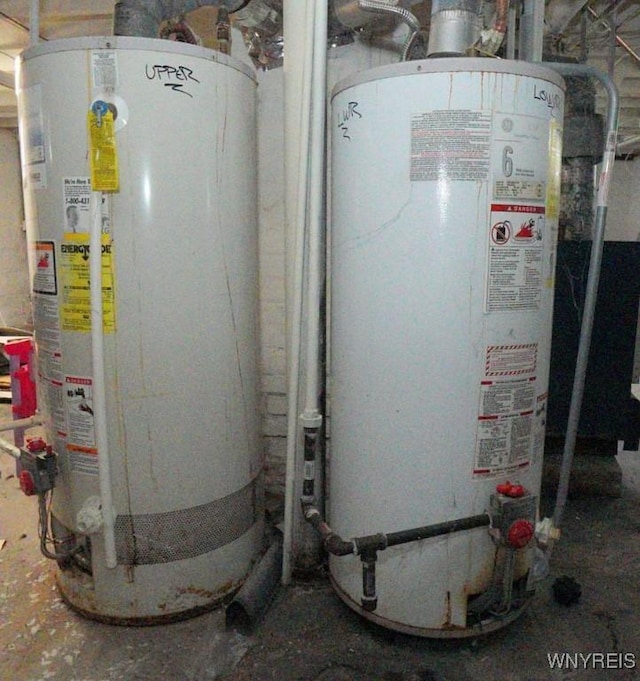 54 Pine Ridge Rd, Cheektowaga, NY 14211 - utilities with gas water heater