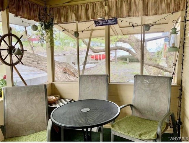 13202 Park Rd, Carlton, NY 14571 - sunroom featuring healthy amount of natural light