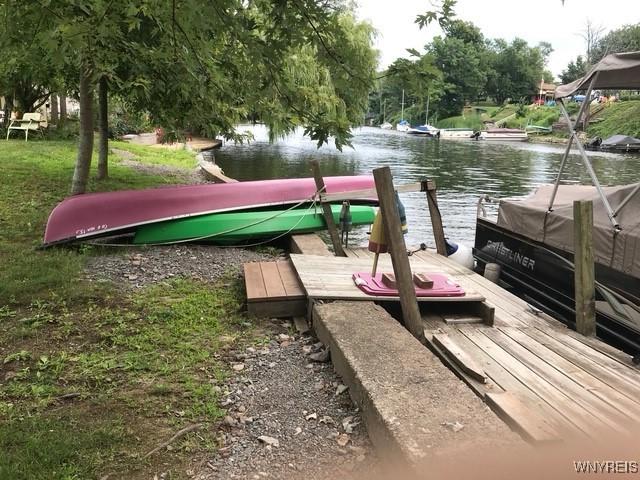 13202 Park Rd, Carlton, NY 14571 - dock area featuring a water view