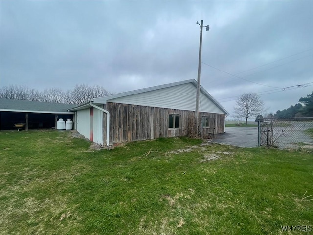 1068 Meiser Rd, Alabama, NY 14036 - view of property exterior featuring an outbuilding