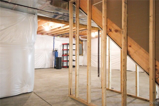 522 Chenango Hill Dr, Hamilton, NY 13346 - unfinished basement with electric panel