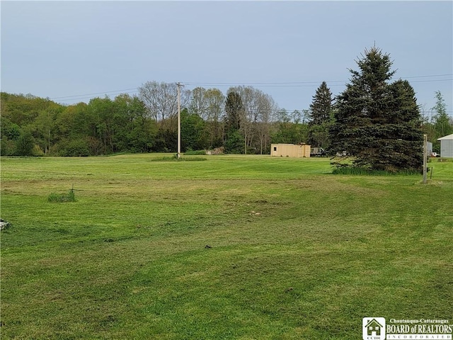 584 Warren Rd, Carroll, NY 14738 - view of grassy yard