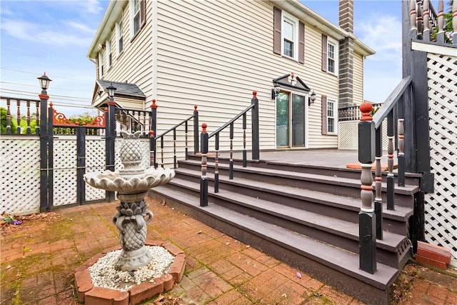 187 Clark St, Canandaigua-City, NY 14424 - view of patio / terrace featuring a deck