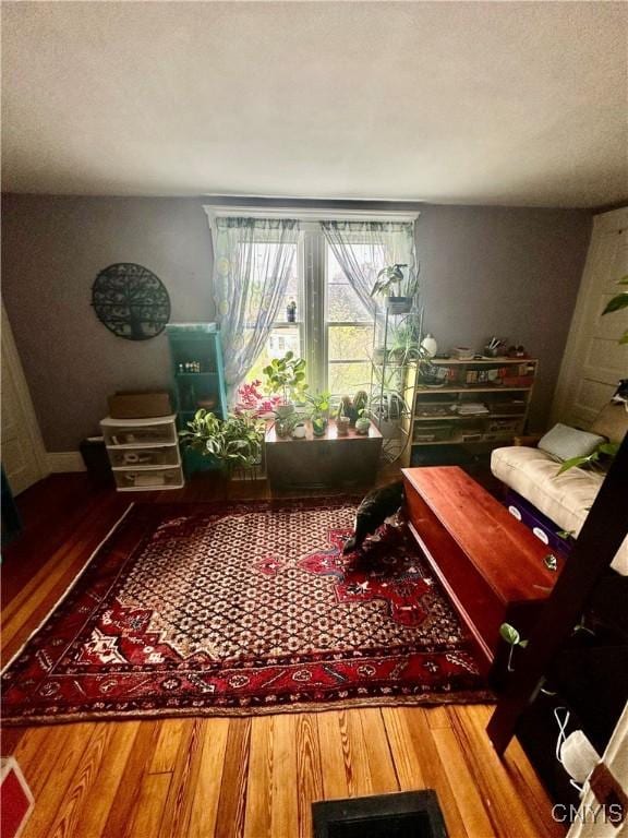 923 Teall Ave, Syracuse, NY 13206 - sitting room with wood finished floors