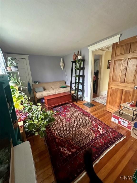 923 Teall Ave, Syracuse, NY 13206 - living room featuring wood finished floors