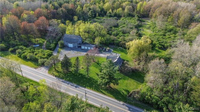 37931 State Route 12e, Clayton, NY 13624 - aerial view of property's location featuring a heavily wooded area