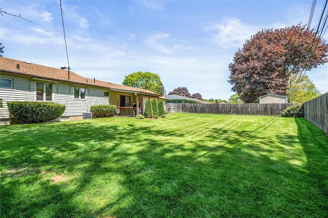 view of yard