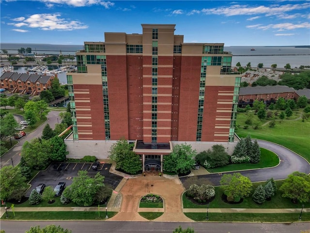 132 Lakefront Blvd Unit 104, Buffalo, NY 14202 - view of apartment building / complex featuring a water view