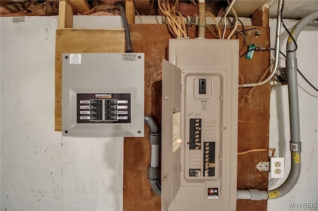 utilities with electric panel