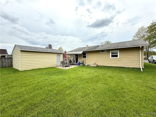 1004 W Thomas St, Rome-Inside, NY 13440 - rear view of house featuring a patio area