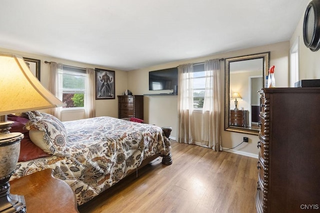 108 Pineledge Rd, Camillus, NY 13031 - bedroom with wood finished floors and baseboards