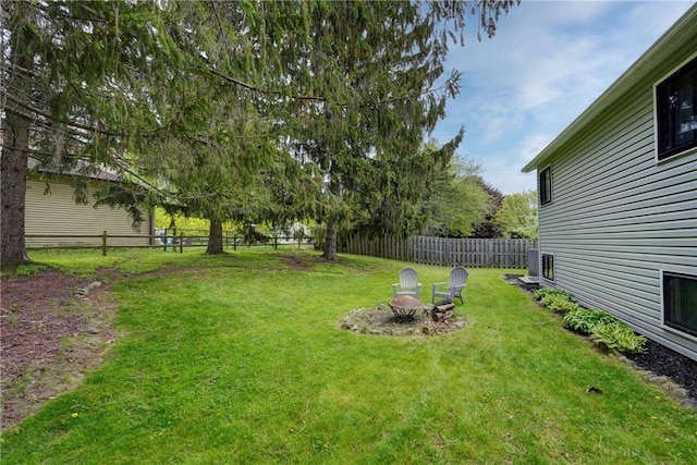 view of yard