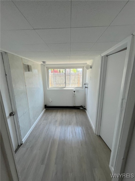 1597 Franklin St, Newfane, NY 14126 - spare room with wood finished floors and baseboards