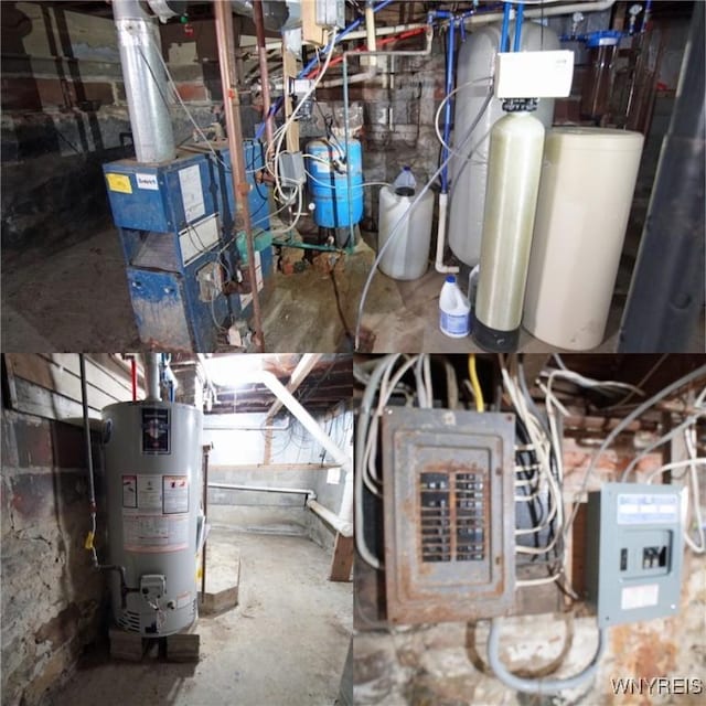 1934 E Middle Rd, Sheridan, NY 14136 - utilities with gas water heater and electric panel
