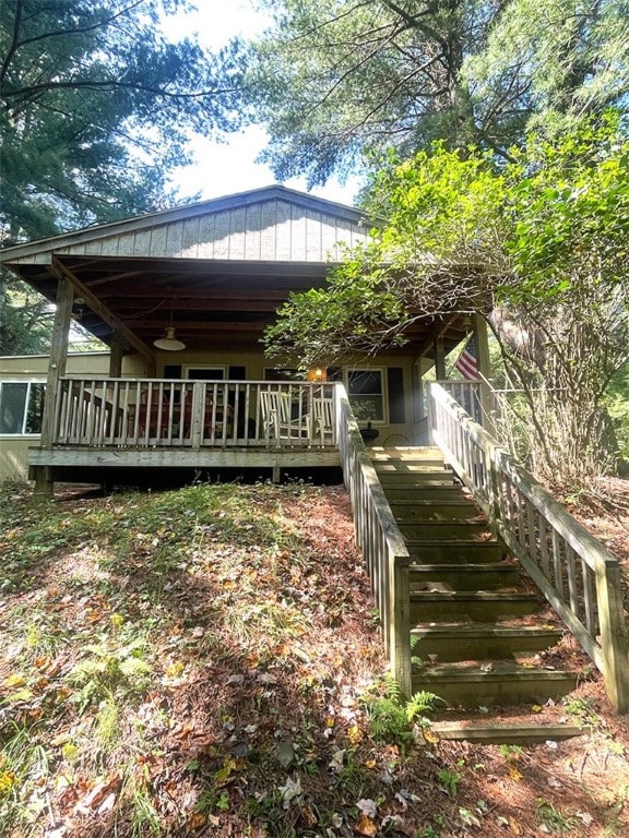 920 New Kingston Rd, Middletown, NY 12455 - view of home's exterior with stairs