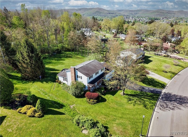 1604 Stardust Ln, Olean-City, NY 14760 - aerial view of mountains