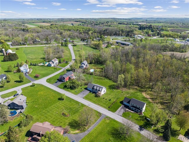 3543 Lost Hollow Rd, Skaneateles, NY 13152 - aerial view of property and surrounding area with nearby suburban area