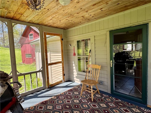 2395 State Highway 205, Laurens, NY 13810 - sunroom with plenty of natural light