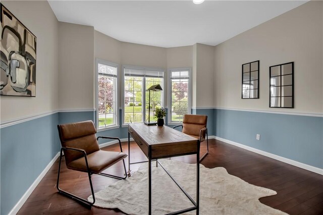 670 Raymond Dr, Lewiston, NY 14092 - office featuring wood finished floors and baseboards